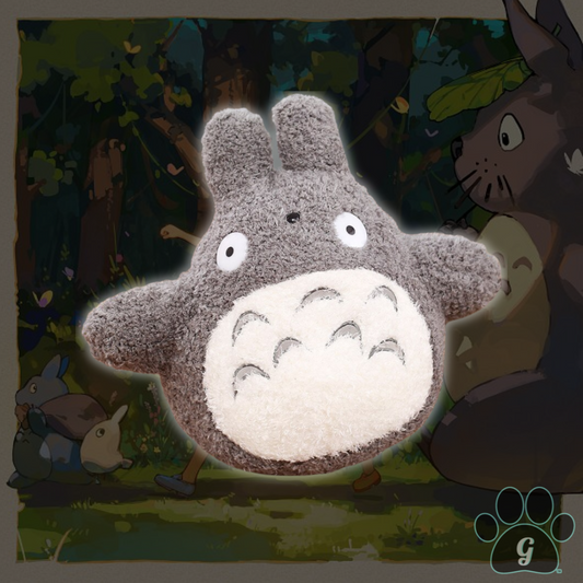 Totora plush toy with movie background