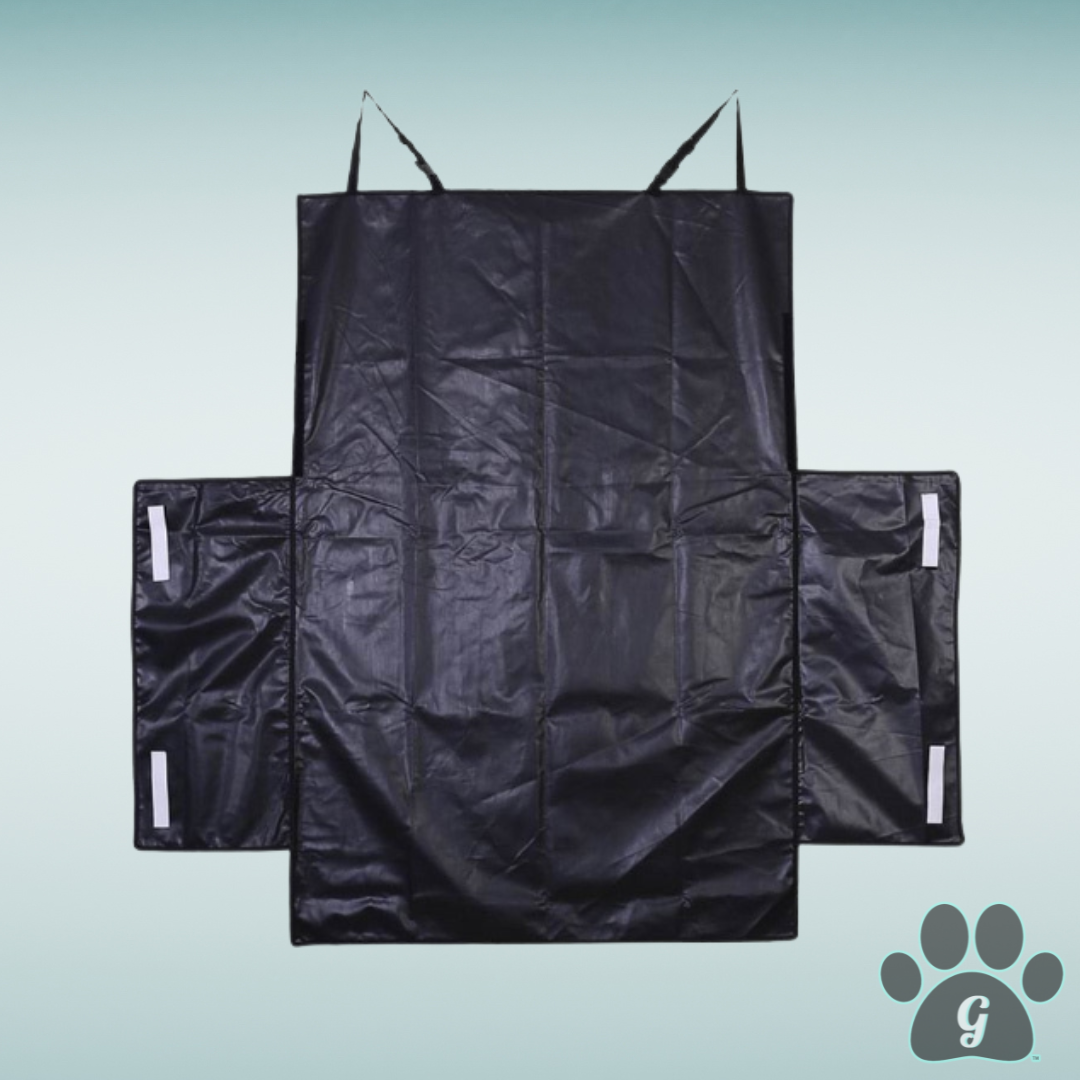 CAWAYI KENNEL Paw Print Automotive Pet Carrier - Trunk