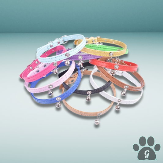TABBY Adjustable Cat Collar With Bell