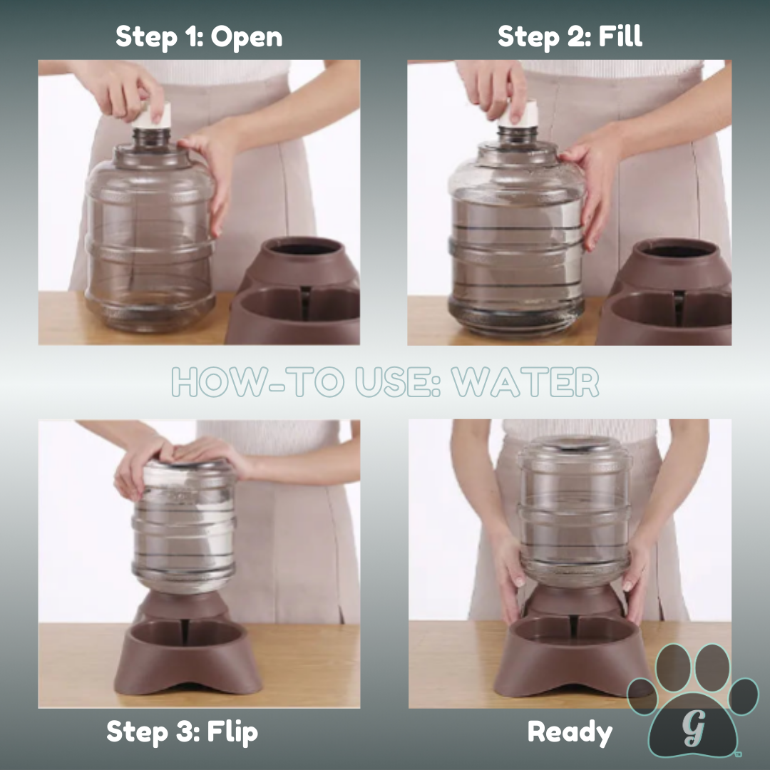 how to use water dispenser