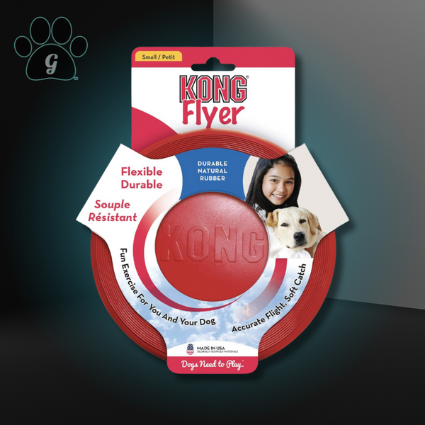 KONG Classic Flyer Frisbee Dog Toy – Gotcha