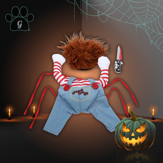 Chucky pet costume