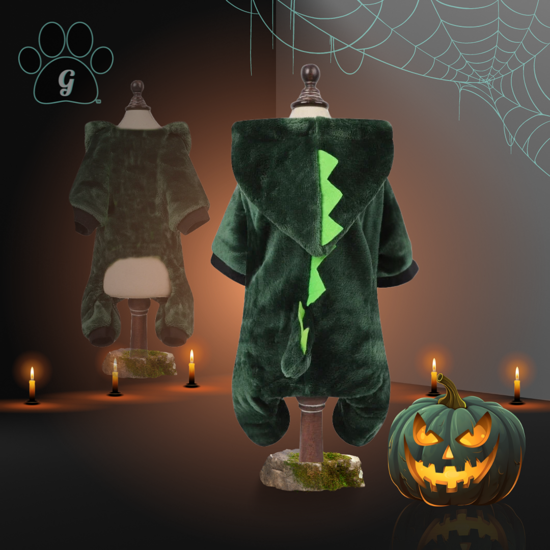 dinosaur halloween pet costume