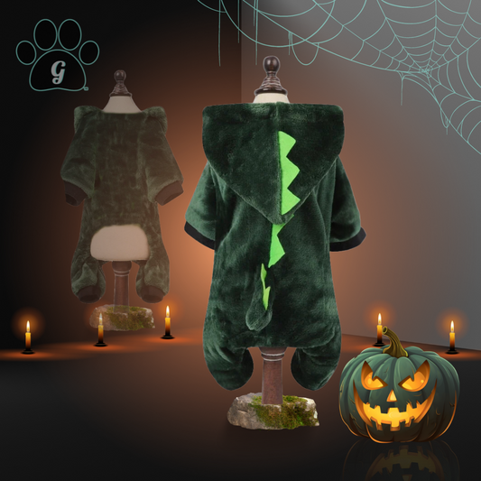 dinosaur halloween pet costume