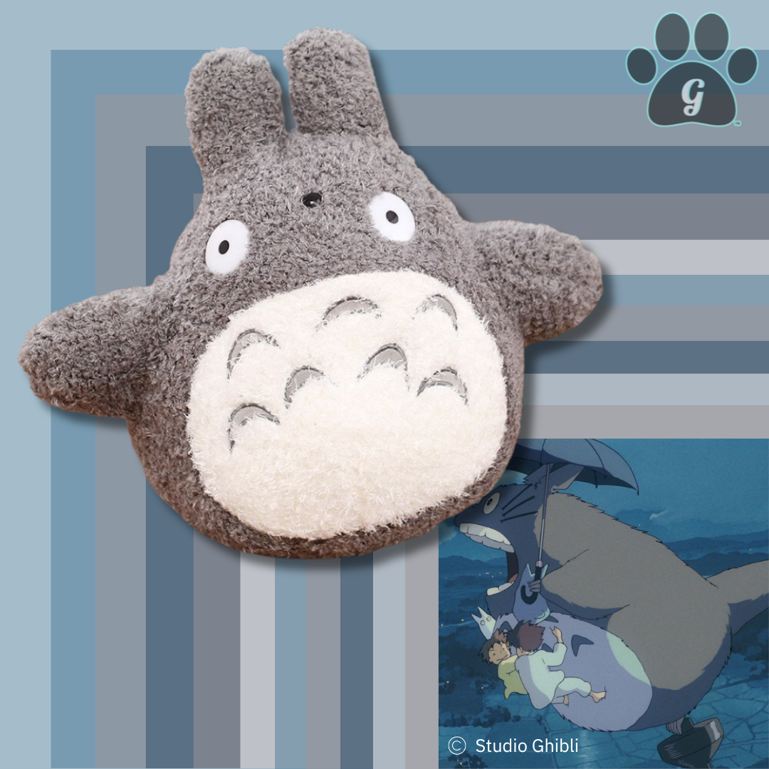 totoro plush toy copyright studio ghibli