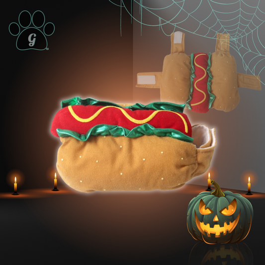 hot dog pet costume