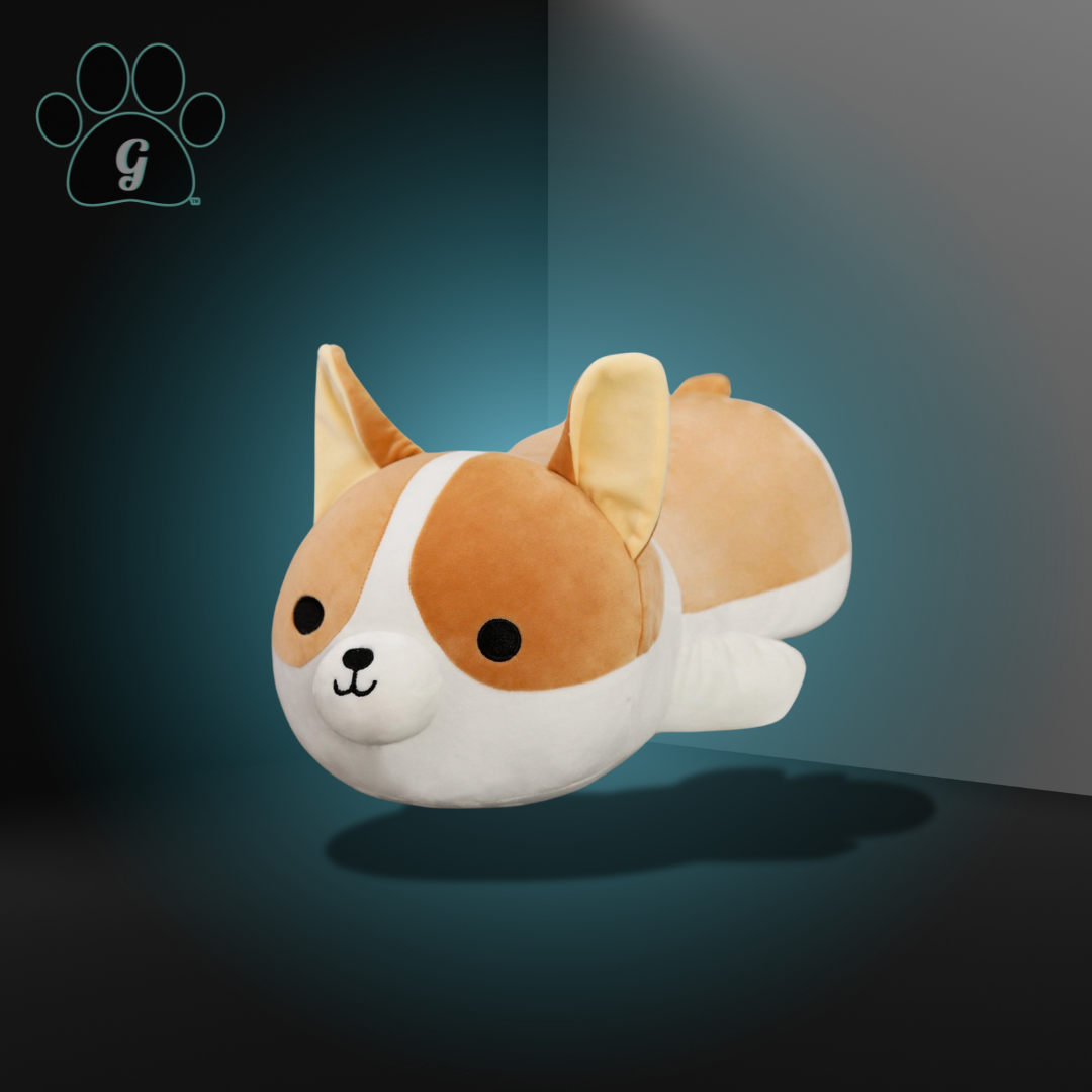 plush corgi stuffed animal toy