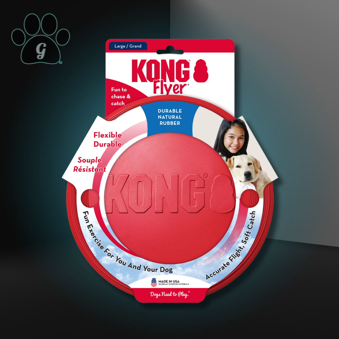 large Kong classic flyer frisbee toy