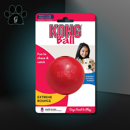 medium Kong ball dog toy