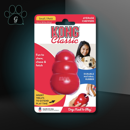 small kong classic dog toy