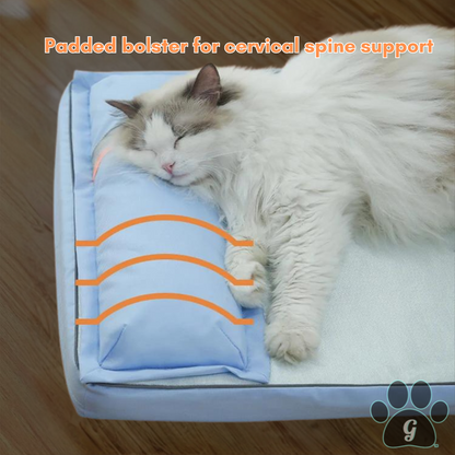 padded bolster for cervical spine support