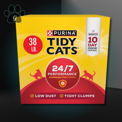 PURINA Tidy Cats 24/7 Performance Clumping Clay Litter