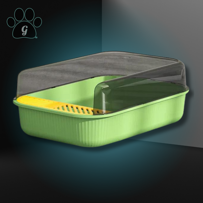 light green litter box