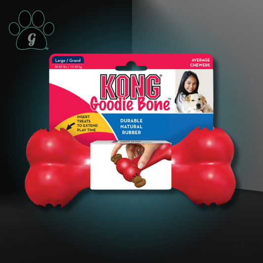 large Kong classic goodie bone dog toy