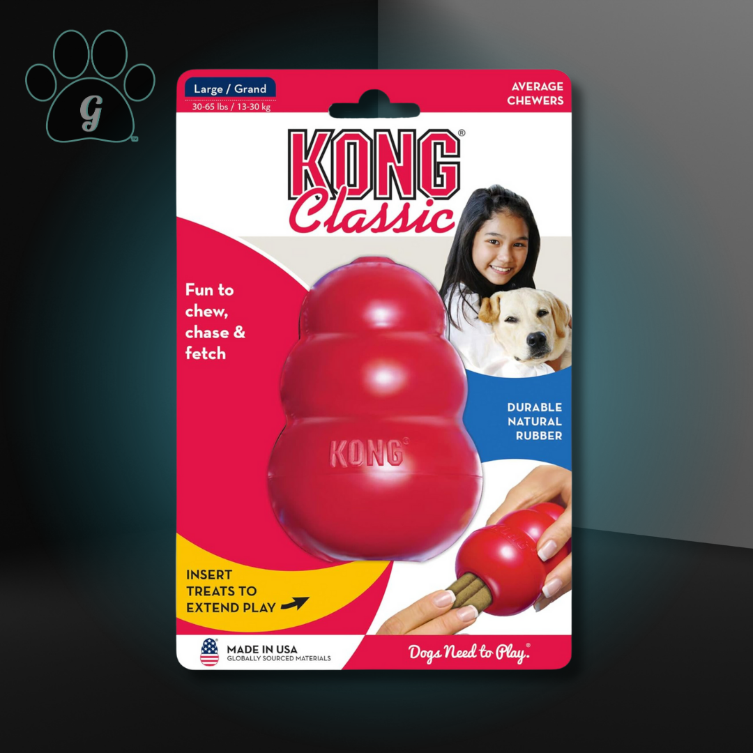 large kong classic dog toy