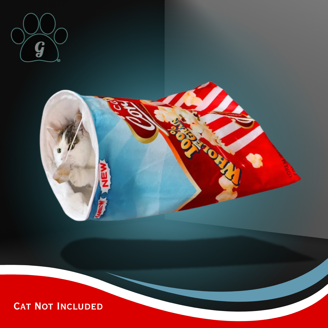 imitation popcorn sleeping bag for cats