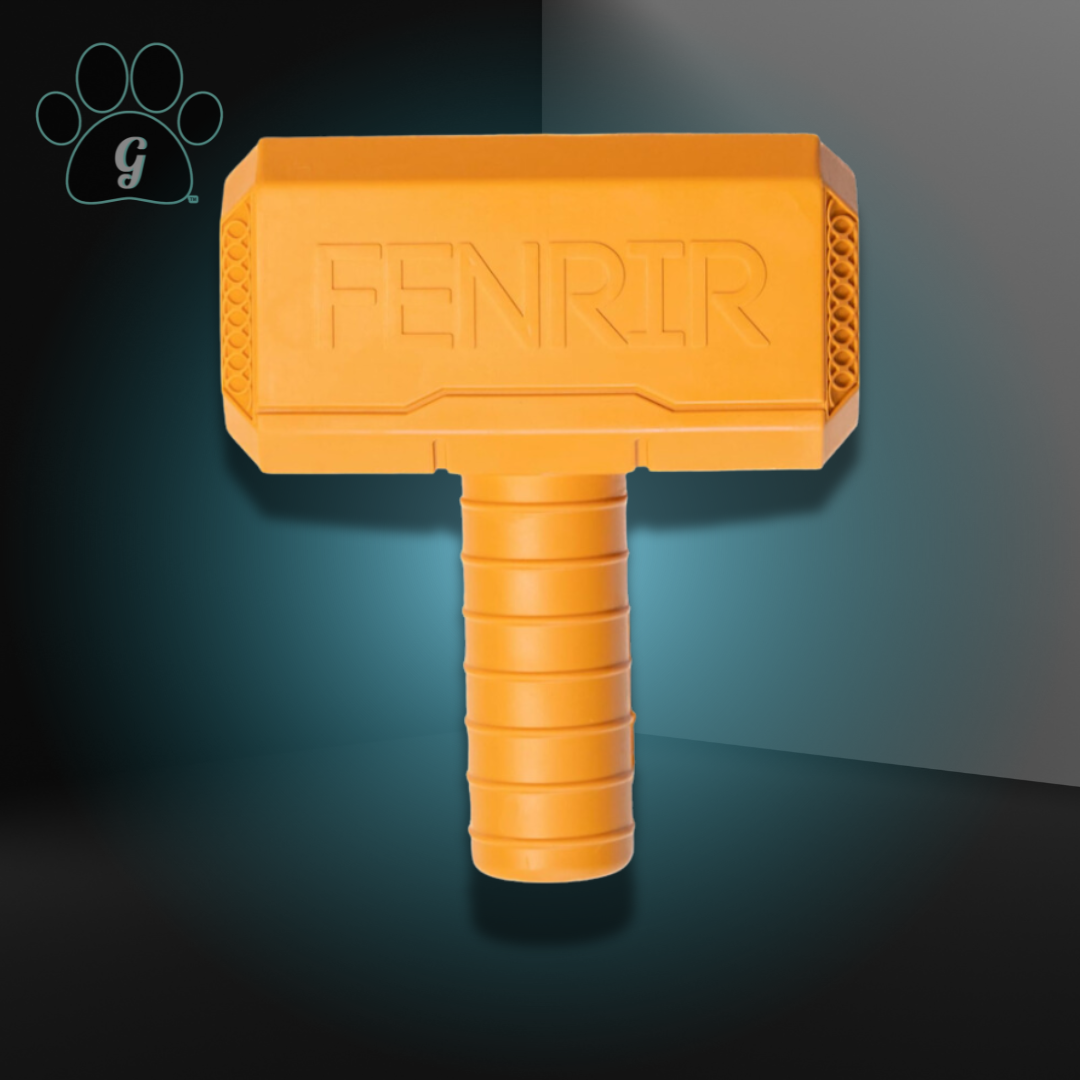 yellow hammer toy for dogs