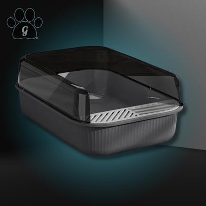 black litter box