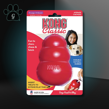 extra large kong classic dog toy