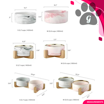 pet bowl set