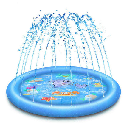 A graphic print variant of the sprinkler pad.