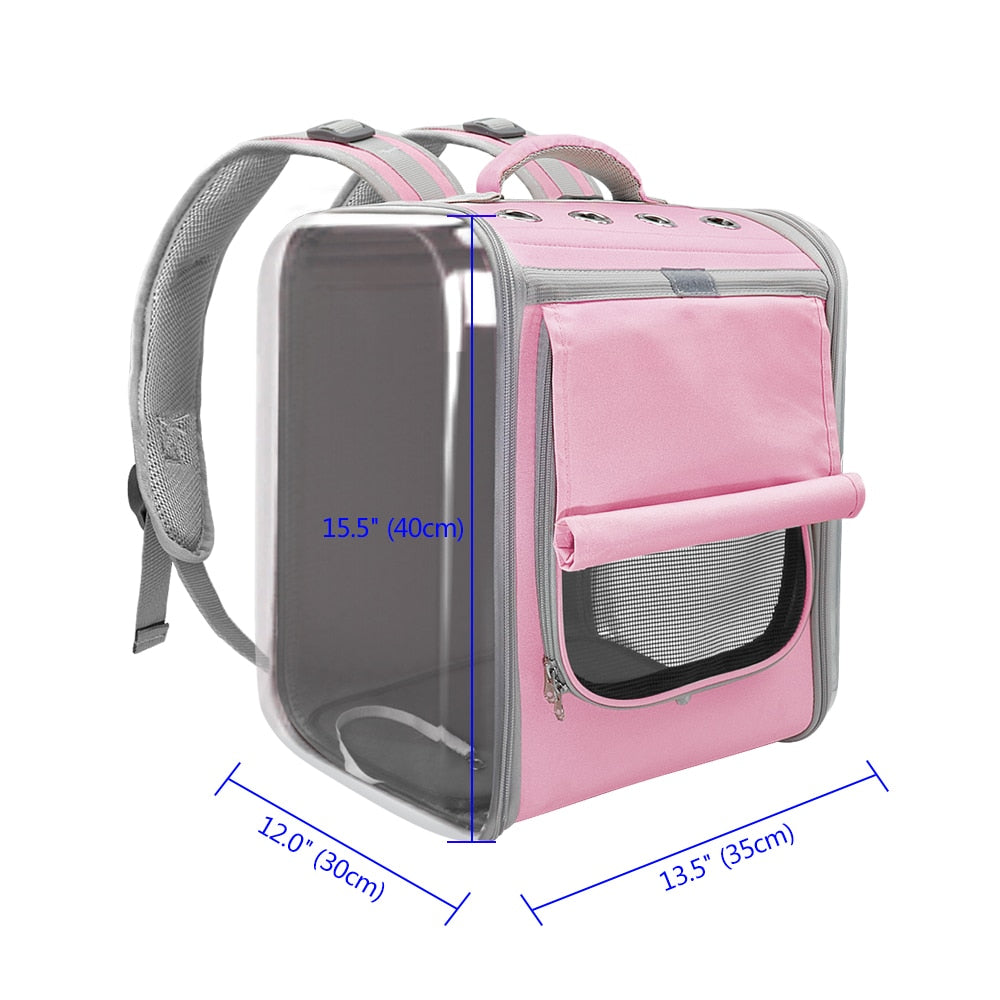 RUI High Ventilation Cat Backpack with Rollup Shade