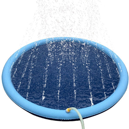 Sprinkler pad requires hose.