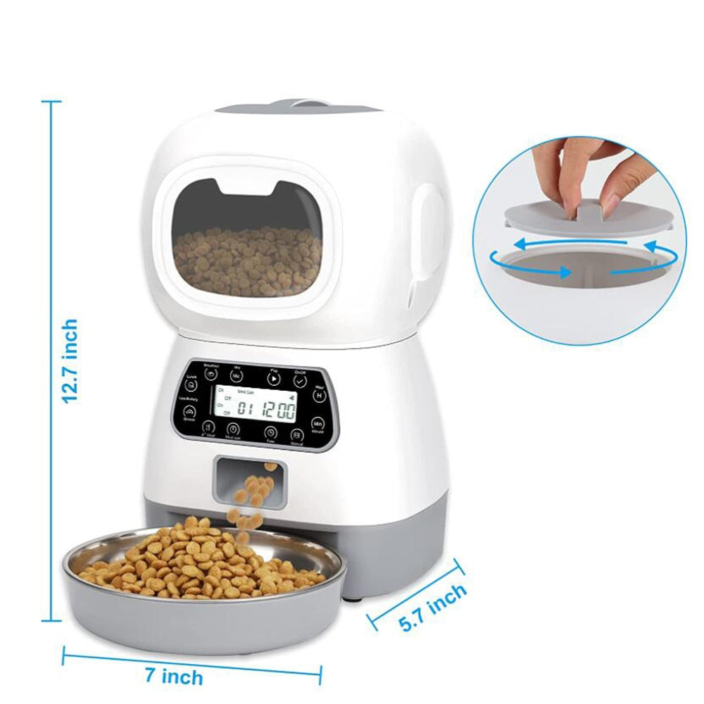 REPETSUN 3.5L Automatic Pet Feeder w/ WiFi