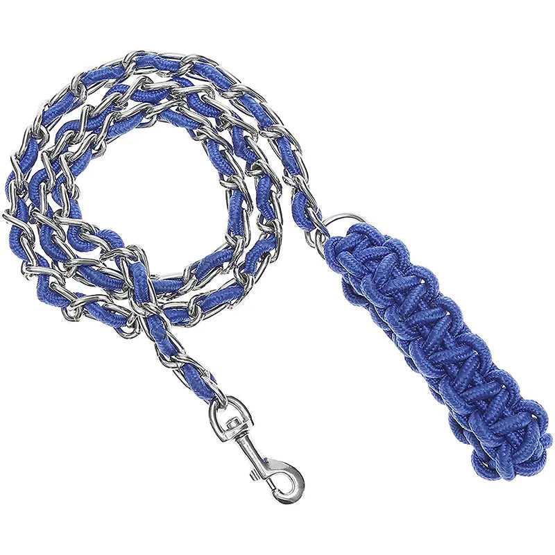 blue leash