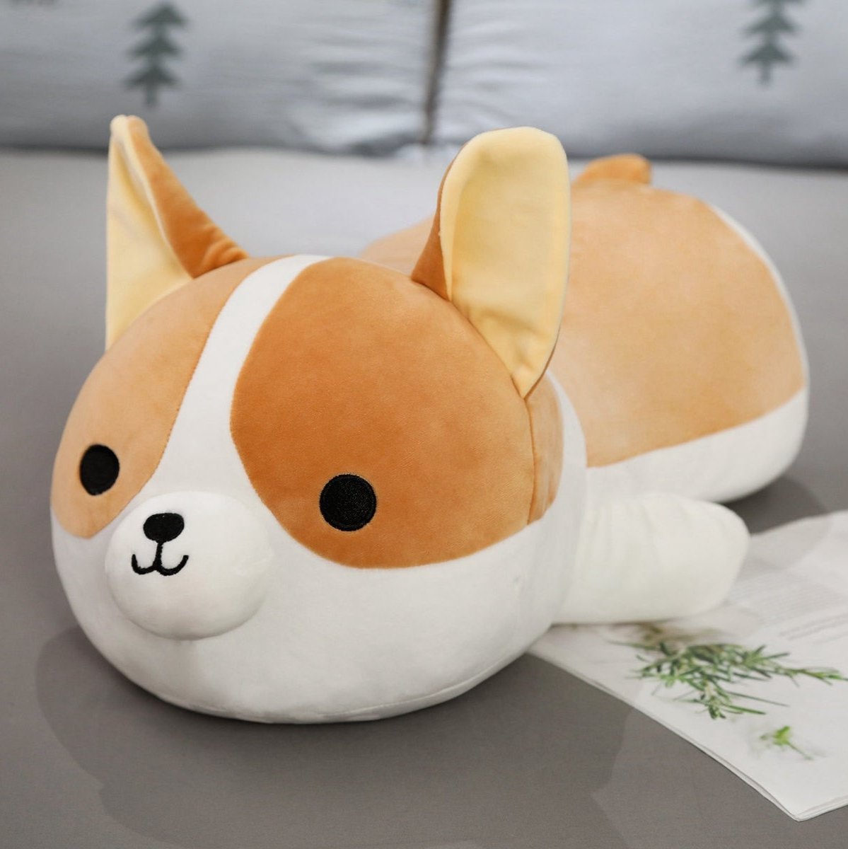 plush corgi stuffed animal toy