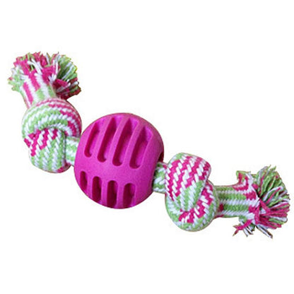 PETOPIA Rope Toy w/ Ball Dog Chew Toy