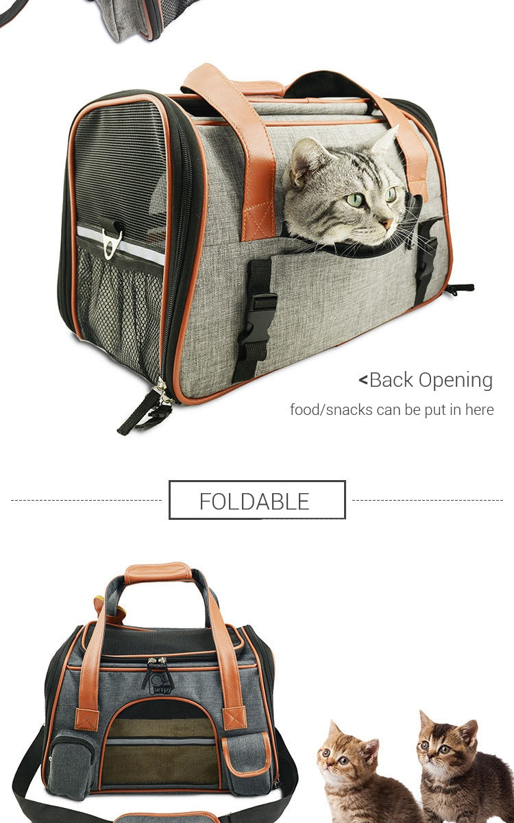 PURRPY Premium TSA Pet Carry Travel Bag