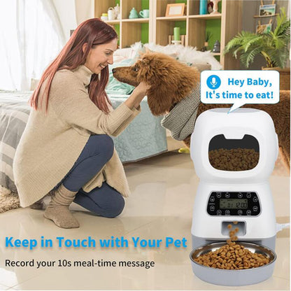 REPETSUN 3.5L Automatic Pet Feeder w/ WiFi