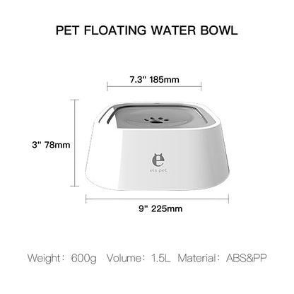 pet floating water bowl