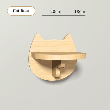 PLACE Assorted Wooden Wall-Mounted Cat Furniture