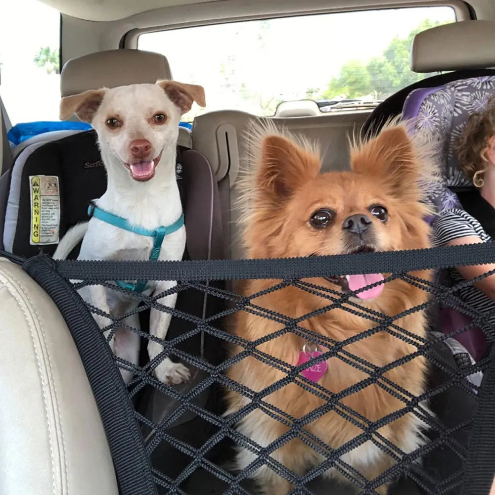 product shown used with small dogs in the back seat