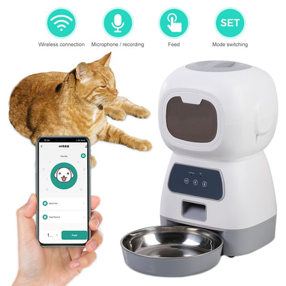 REPETSUN 3.5L Automatic Pet Feeder w/ WiFi