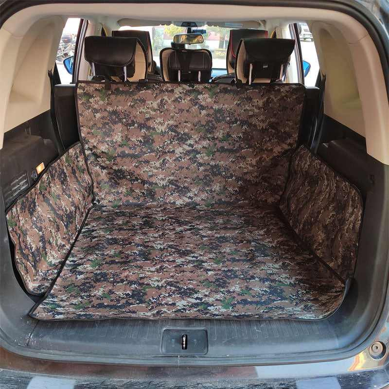 SUV or Van trunk pet carrier in camo print