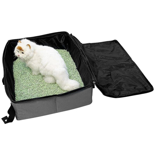 PURRFECT Portable Travel Cat Litter Box