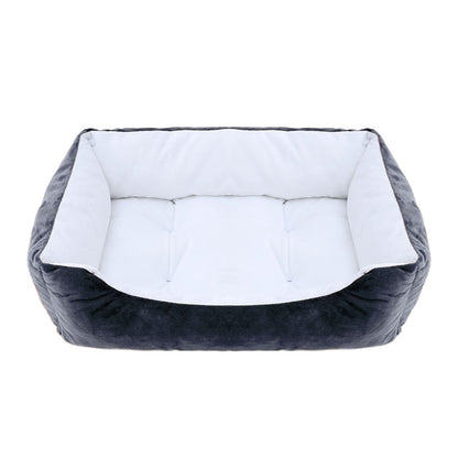 PETOPIA Plush Orthopedic Pet Bolster Bed