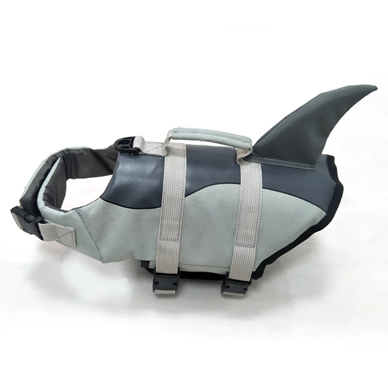 shark style pet lifejacket