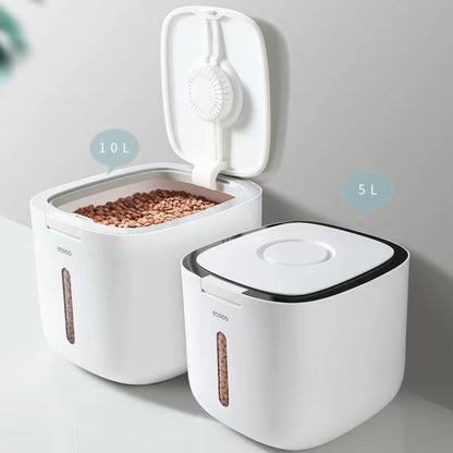 dry food storage container available in two sizes