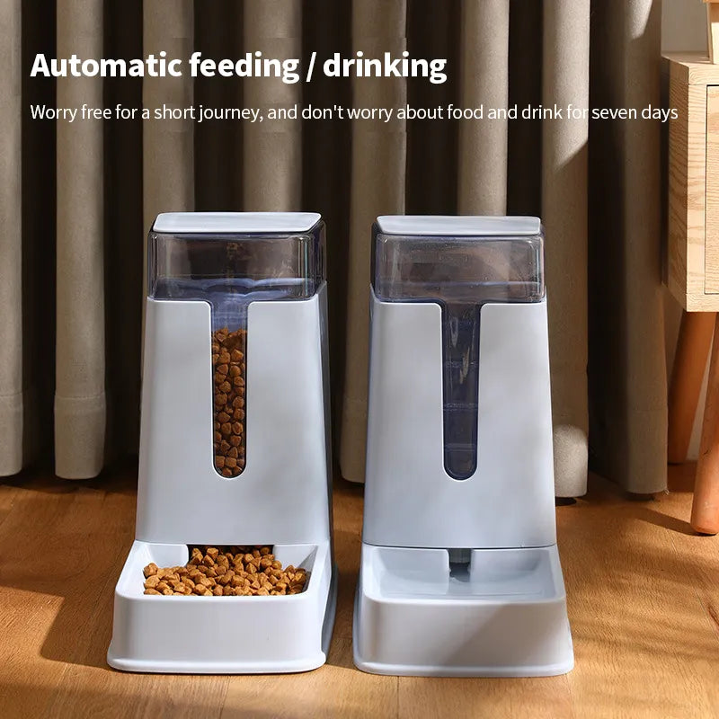 PGY 3.5L Automatic Gravity Pet Feeder or Water Dispenser