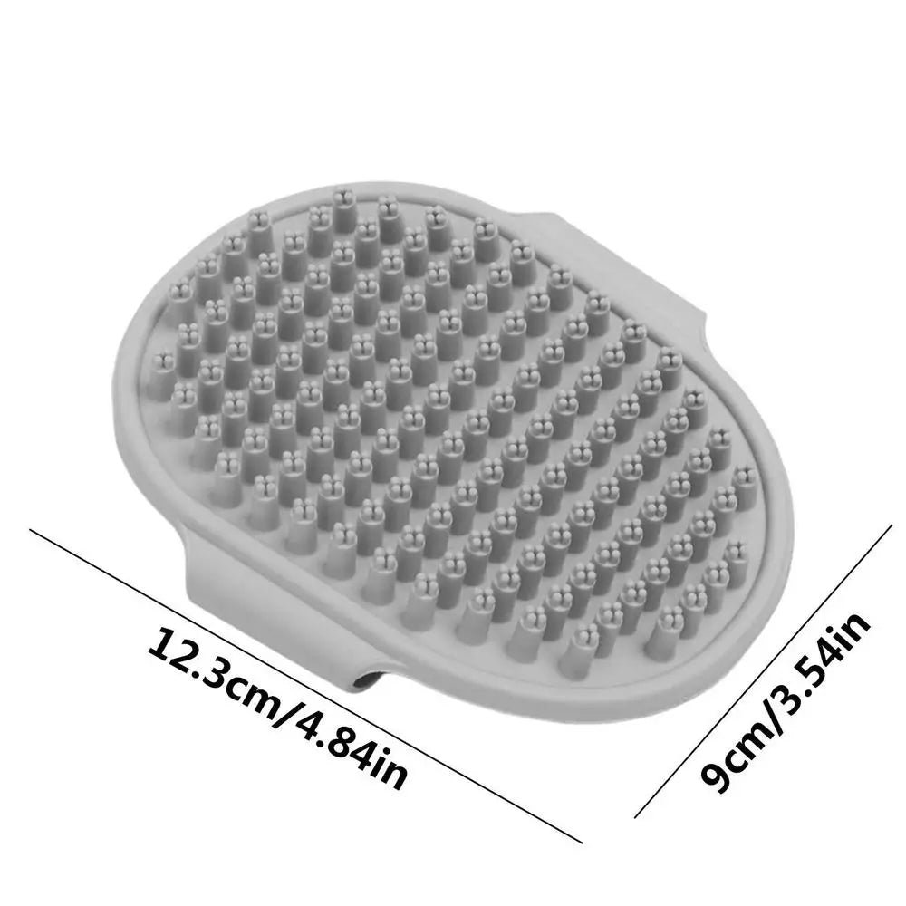 PETOPIA Soft-Bristle TPR Pet Bath Brush