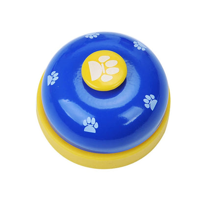 blue training button