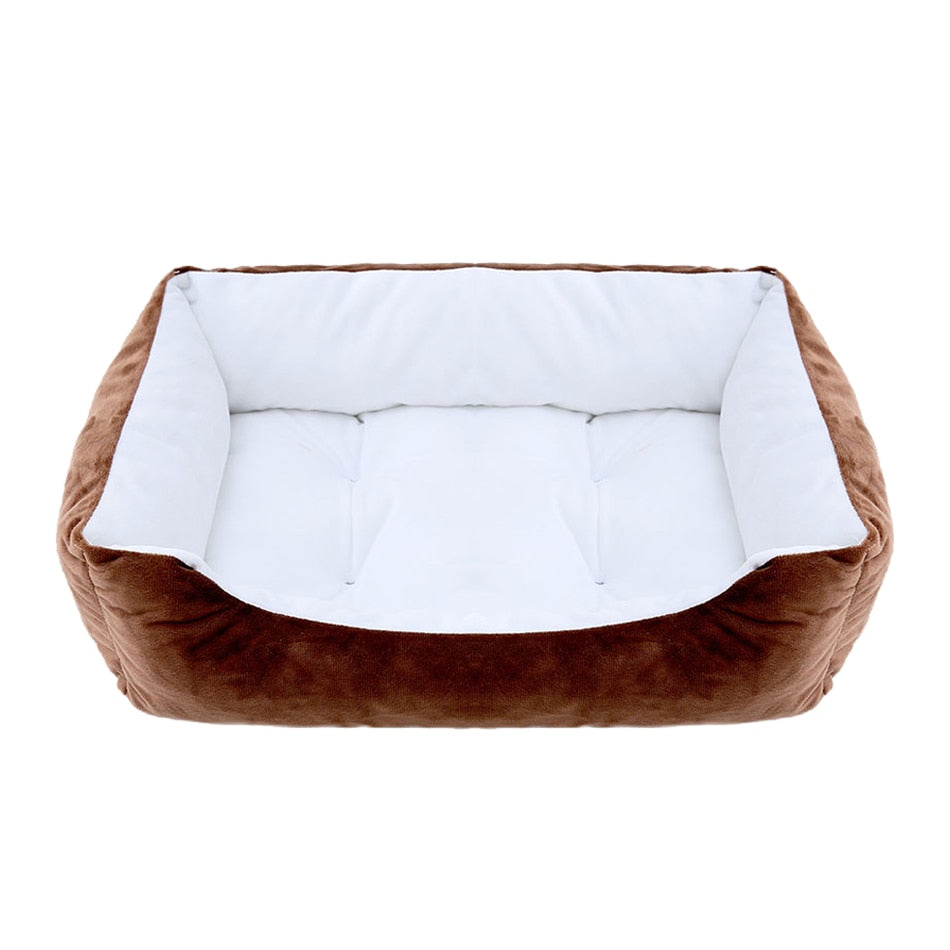 PETOPIA Plush Orthopedic Pet Bolster Bed