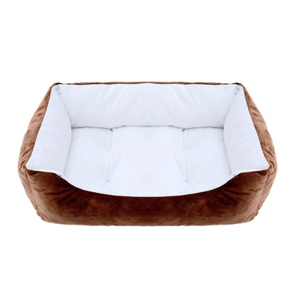 PETOPIA Plush Orthopedic Pet Bolster Bed