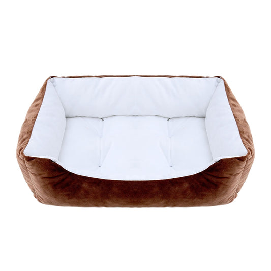 PETOPIA Plush Orthopedic Pet Bolster Bed