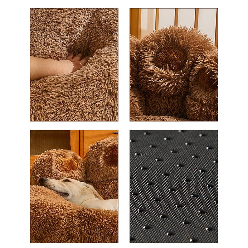 PETOPIA Big Paw Plush Sofa Pet Bed