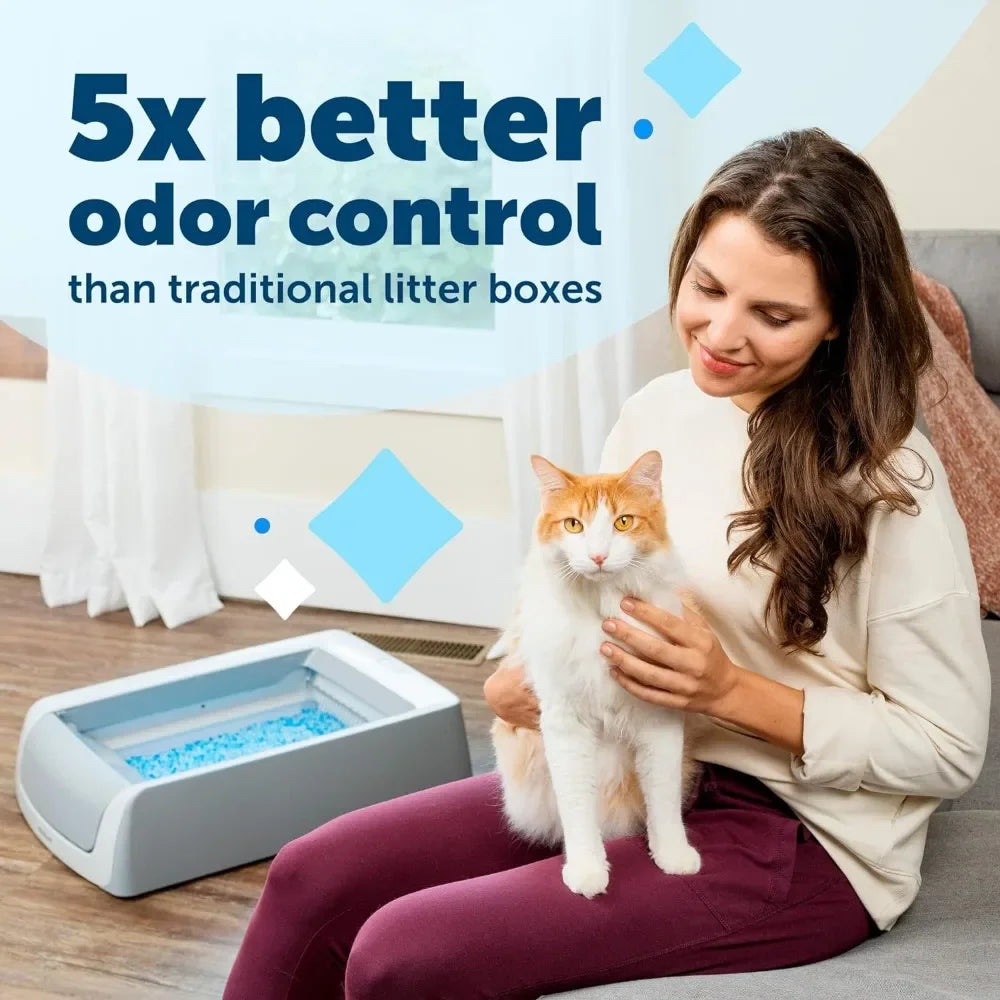 5x better odor control than traditional litter boxes